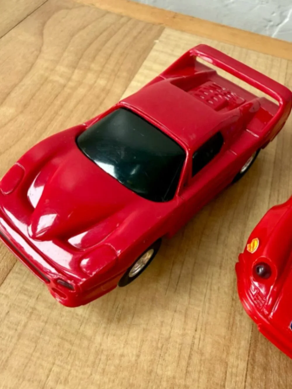 Vintage Slot Car Lot Of 4 - 2 PORSCH, Ferrari F40 & Ferrari F50 - Untested
